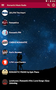 ロマンチックな音楽ラジオ