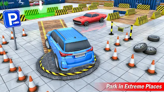 現代の駐車場シミュレーターゲーム