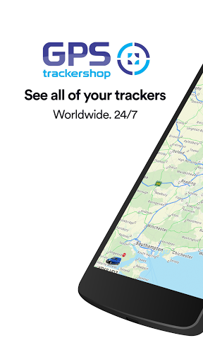 Android application GPS Trackershop screenshort