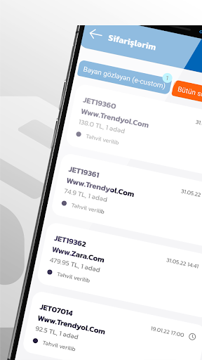 JetKargo Screen 2