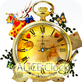 【アリスの懐中時計】アナログ時計ウィジェット icon