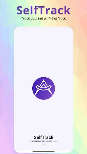 Android application SelfTrack screenshort