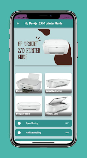 Android application Hp Deskjet 2710 printer Guide screenshort