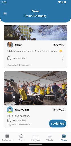 cupkick: Das Fußball Tippspiel Screen 3