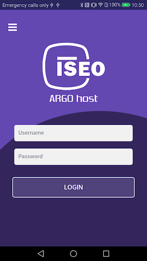 Android application ISEO Argo Host screenshort