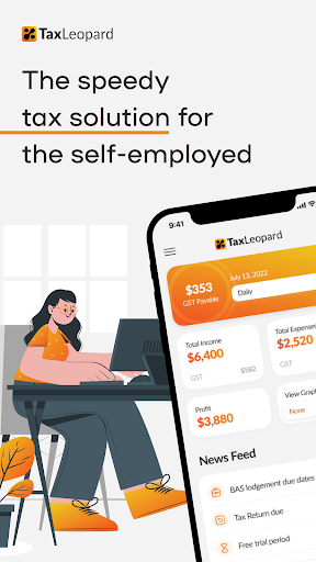 Android application TaxLeopard Accounting screenshort