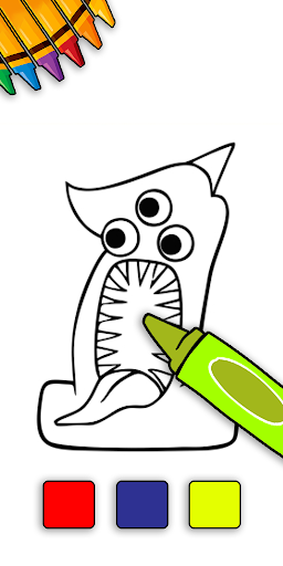 Garden NabNab 3 Coloring Book