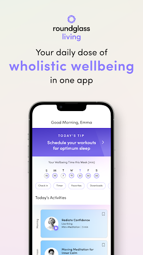Android application Roundglass Living: Live Better screenshort