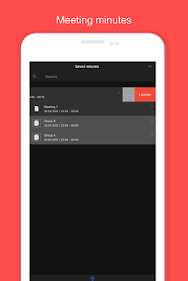 Minutes in Minutes - meeting m Screenshot
