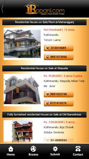 1Ropani.com Screen 3