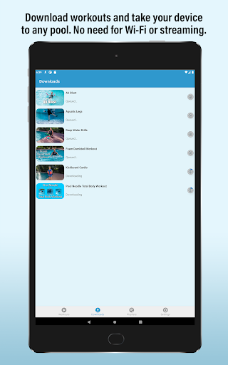 Screenshot of PoolFit