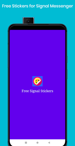 Android application Signal Stickers Pack screenshort