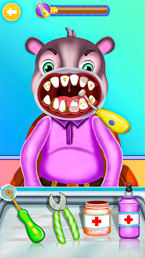 Zoo Animal Doctor Dentist Game 9