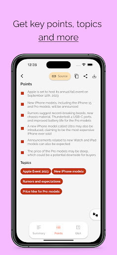 TLDR - Summarize Text Screenshot 3 - AppWisp.com