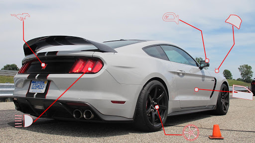 Android application Mustang GT 350r Stunts & Drift screenshort