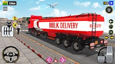 Milk Transport Truck Games 3Dのおすすめ画像1