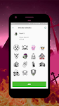 screenshot of Skull Stickers For WhatsApp