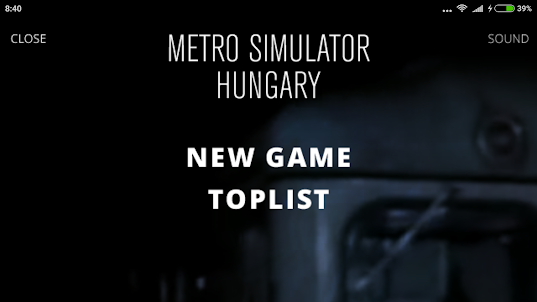 Metro Simulator Hungary