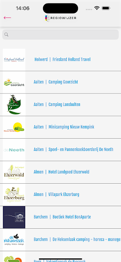 Regiowijzer Screen 2