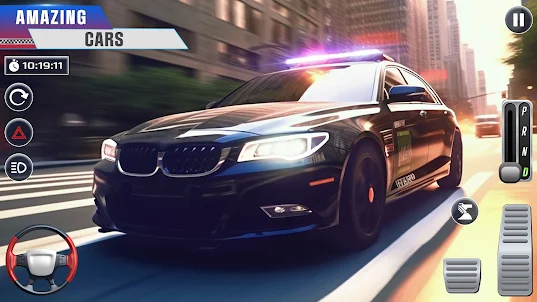 Police Chase Car Driving Games
