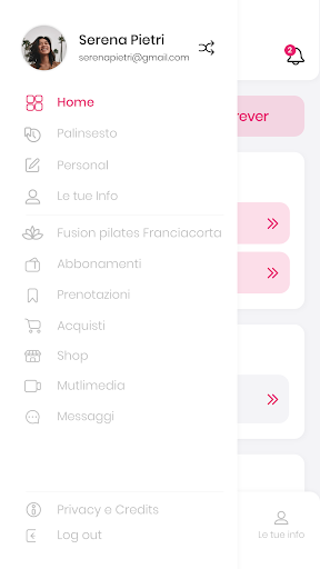 Fusion pilates Franciacorta Screen 3