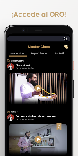 Android application Mentoro screenshort