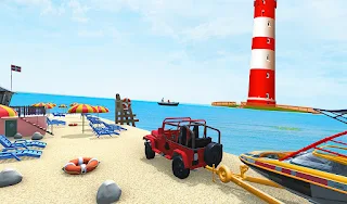 Off-Road Camper Van Truck 3D - Screenshot 3