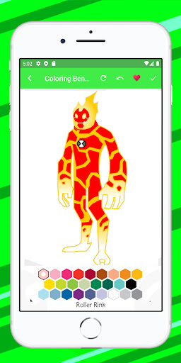 Ben coloring Book game learn Screen 2
