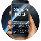 Simple black keyboard Theme icon
