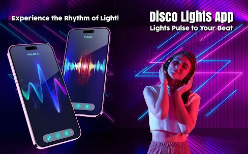 Đèn disco nhấp nháy theo nhạc