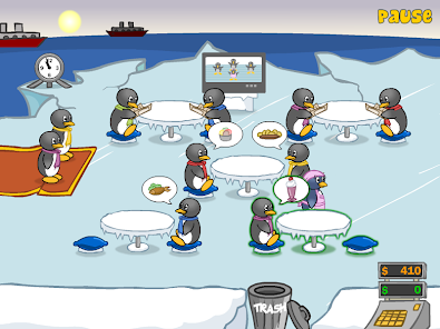 Penguin Diner (Day 20) Jogo do Restaurante dos Pinguins 