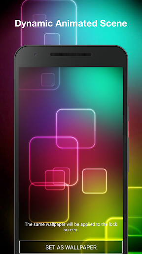 Color Squares Live Wallpaper Screen 2