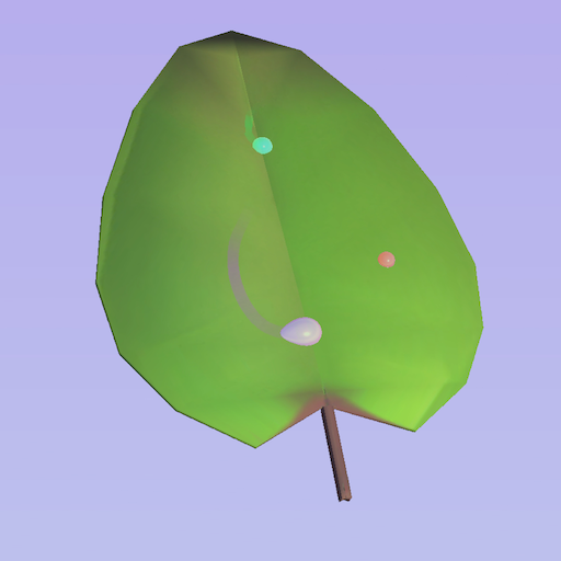 Drops Merge 3D logo