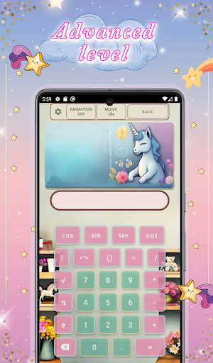 Unicorn Calculator Screen 3