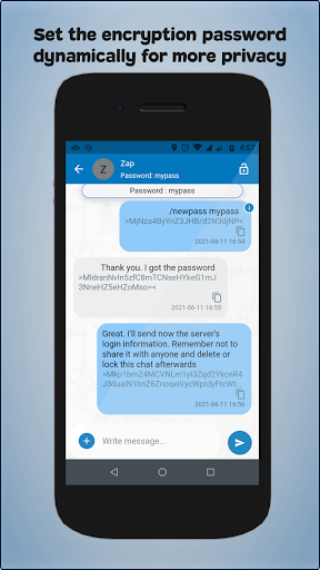 iEncrypto - Safe Message Screen 3