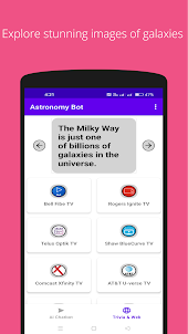 AstronomyBot AI 채팅