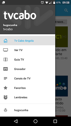 Android application VIV MAIS Angola screenshort