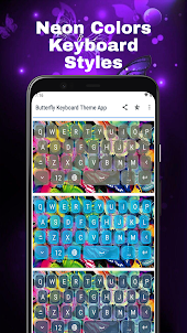 Butterfly Keyboard Theme App