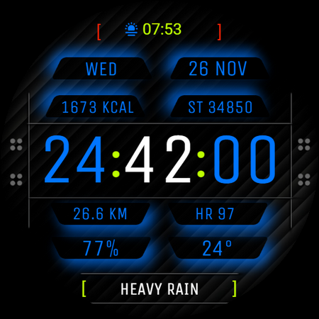 Watch Face WF147 screenshot 9