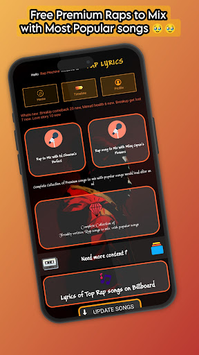 Rap Lyrics - Become a rapper Screen 3