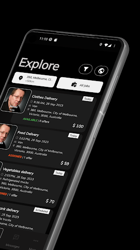 uDeliver Screen 2