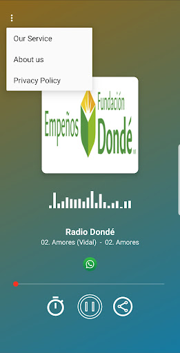 Radio Dondé Screen 2