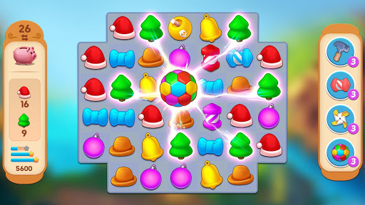 Android application Christmas Journey -Match Candy screenshort
