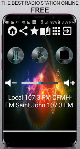 Android application Local 107.3 FM CFMH-FM Saint J screenshort