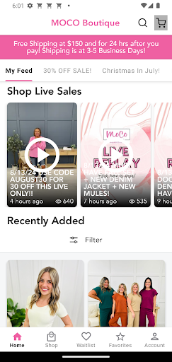 Screenshot of MOCO Boutique