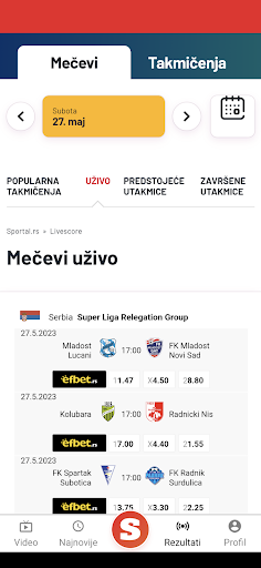 Sportal Screen 3