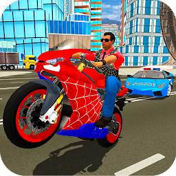 Icon image Superhero Stunt Bike Simulator