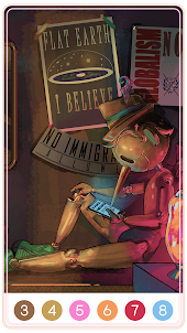 Pinocchio Paint by Number