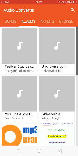 AUDIO CONVERTER MP3 AAC M4A OG