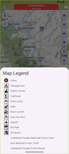 Eastern Sierra Camping screenshot 2